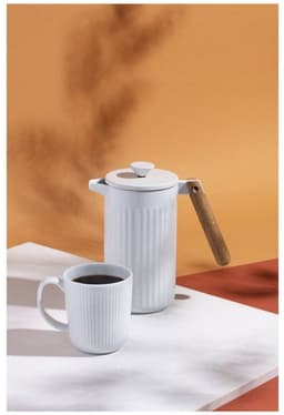 Bodum – 11910-03 – French press – porselein – 1 l — thumbnail 5