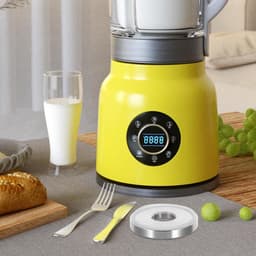Stabilisatorbasis Blender - Keukenmachine steun - Keukenmachine stabiliseren - Universele pasvorm - 7.4 cm - Zilver — thumbnail 4