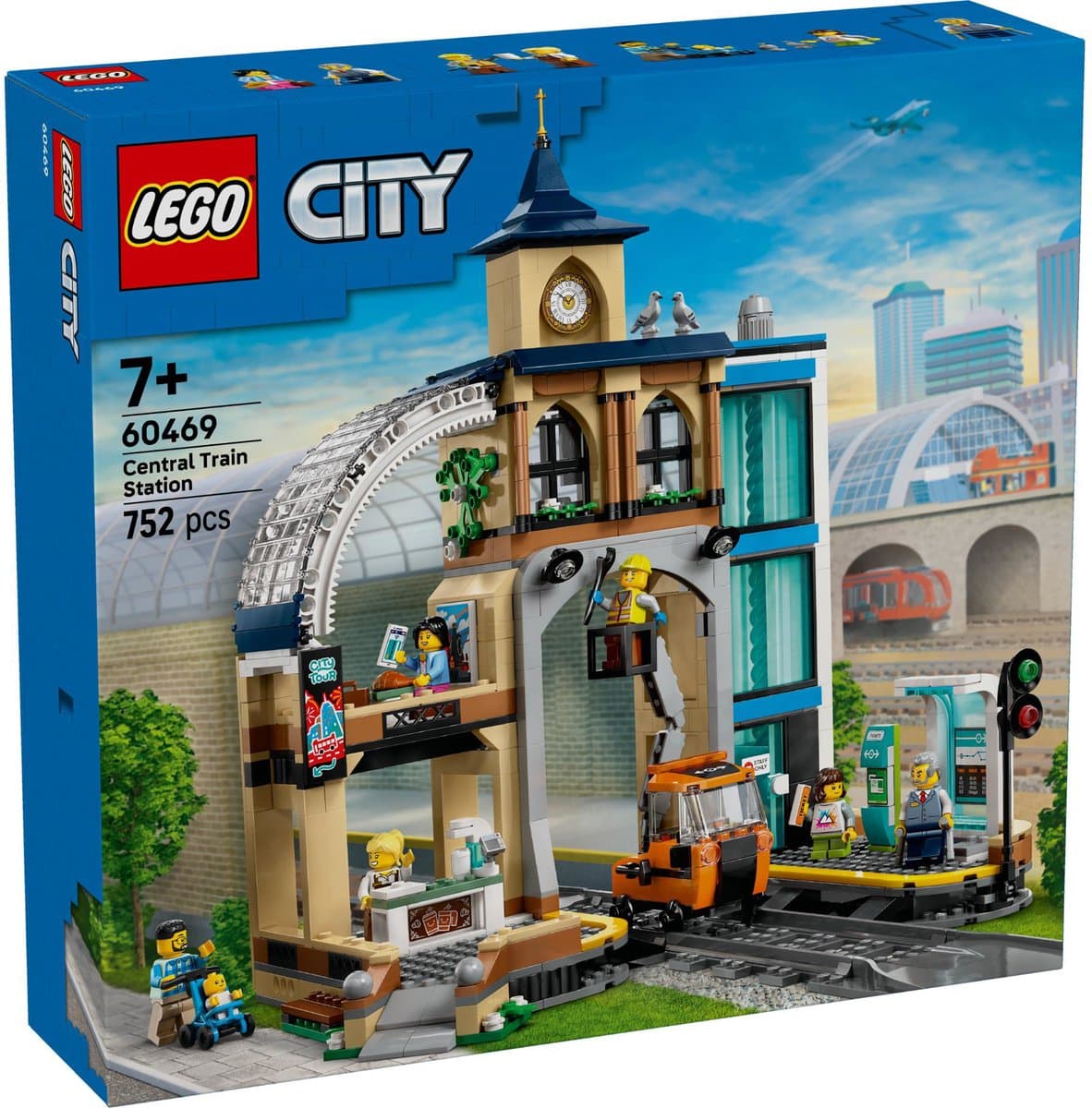 Lego City 60469 Centraal Station Bouwstenen — afbeelding 1