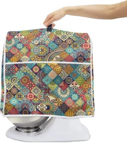 Mixerhoes Keuken - Apparaat Cover - Apparaat Beschermen - Met Handig Opbergvak - Meerdere Maten - Bohemian Stijl — thumbnail 5