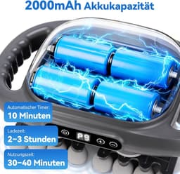 Spierontspanningspistool - Massagepistool Rug - Spierherstel - 42 Massagekoppen - 1.45 kg - Zwart — thumbnail 5