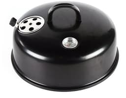 uJOY Houtskool barbecue - 3 in 1 - 2-laags - Houtskoolgrill - Multifunctioneel - Met thermometer - Draagbaar - Zwart — thumbnail 2