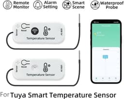 Temperatuur Schakelaar - Slimme Thermostaat - Automatische Controle - Waterproof Sensor - 1 meter kabel - Wit — thumbnail 5