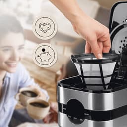 Barista filterkoffiemachine Touch Iso met vacuümkan, LED-touchdisplay, timer — thumbnail 3