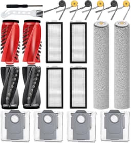 20 vervangende onderdelen geschikt voor de Roborock Qrevo Curv 2 Flow robotstofzuiger — thumbnail 1