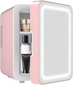 DnA® Mini koelkast 4L - Skincare & make-up fridge - Mini Koelkasten - Zwart - 23cm x 17cm x 24cm — thumbnail 1