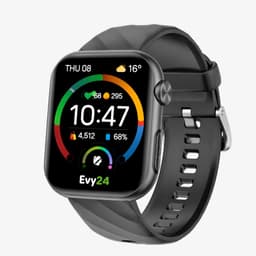 Evy24 Smartwatch AMOLED L2 - Sporthorloge Dames en Heren - 1.97 Inch Smartwatch - Bluetooth Bellen - ECG - Hartslagmeter - SpO2 Meter - 110+ Sportmodi - 5ATM Waterdicht - Android & iPhone — thumbnail 1