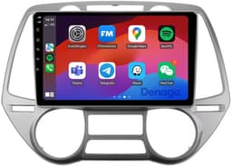 CarPlay autoradio geschikt voor Hyundai i20 | 2008 t/m 2014 | Android 16 | 9 inch | Draadloos Apple CarPlay & Android Auto | 2GB + 32GB | QuadCore processor | Denago DNG-A336 | 2025 model | 2008 2009 2010 2011 2012 2013 2014 | Bluetooth & Wifi — thumbnail 1