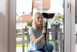DYNA® Stoomreiniger vloer - Stoomreiniger - Stoomreinigers - Zwart/Geel -‎ 52cm x 32cm x 28cm — thumbnail 5