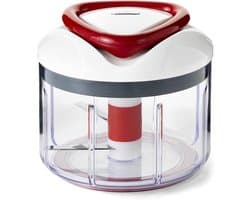 Handmatige Keukenmachine | Voedselhakker en Groentesnijder | Vaatwasserbestendig | Compact Ontwerp met 5 Jaar Garantie