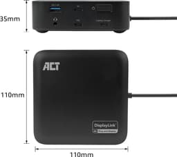 ACT Connectivity USB-C Docking Station AC7150 dockingstation — thumbnail 2
