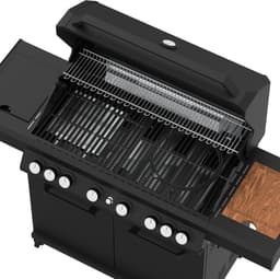 Grill Guru Burner 6 - Gasbarbecue - 4x hoofdbrander - 2x infrarood - 1x zijbrander - 1x achterbrander -Zwart — thumbnail 2