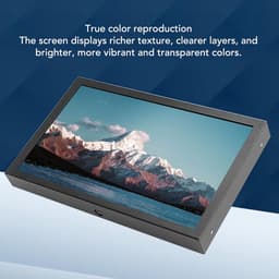 Extern Beeldscherm - Extra Monitor - Werk Efficiënt - Hoge Definitie - 7 Inch - Zwart — thumbnail 3