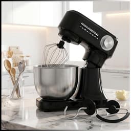 SVN® Mixer met mengkom - Mixer - Mixer met mengkom keukenmachine - Zwart - 10cm x 28cm x 32cm — thumbnail 3