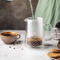 French Press Koffiemaker - Koffiepers - Verse Koffie Maker - smaakvol — thumbnail 2