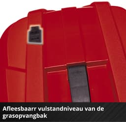 Einhell Accu Grasmaaier GE-CM 36/33 Li Kit - Power X-Change - 36 V/Li-ion - Maaibreedte 33 cm - Aanbevolen gazonoppervlakte: tot 250 m² - 30 L opvangbak - Maaihoogte: 25-65 mm - Incl. 2x 2.5Ah accu + 2x oplader — thumbnail 3