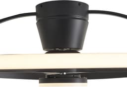 QAZQA steer - Dimbare LED Stille Plafondventilator met Verlichting | Lamp en Afstandsbediening - 1 lichts - Ø 76 cm - - Woonkamer | Slaapkamer — thumbnail 5