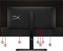HyperX OMEN OLED 27q Gaming Monitor - 27 Inch QHD - 240Hz - QD-OLED - 0,03ms - NVIDIA G-SYNC — thumbnail 2