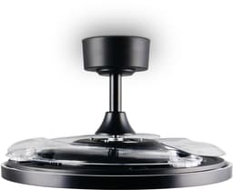 REALITY KASFJORD - Ventilator - Zwart mat - incl. 1x SMD 30 - Licht apart schakelbaar - Afstandsbediening - Geintegreerde dimmer - Traploos instelbare lichtkleur - Plafondbevestiging - Timer - Zomer- en wintermodus - 6 snelheidsniveaus — thumbnail 2