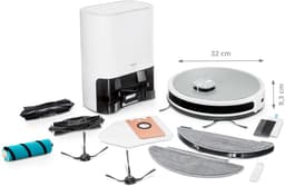 MEDION X21 SW - Robotstofzuiger met afvoerstation - Lasernavigatie - Vermogen 3000 Pa — thumbnail 5