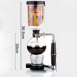 Vacuüm Koffiezetapparaat Sifon Methode voor 1-3 Koppen — thumbnail 3