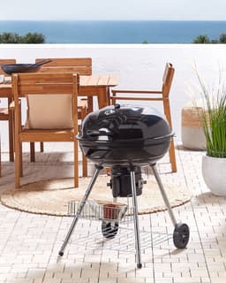 BELIANI MARAPI - Houtskoolgrill - Zwart - Staal — thumbnail 3