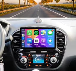Autoradio 4/64 met Carplay en Android auto | Geschikt voor Nissan Juke 2 2010-2015 | Radio scherm met Navigatie | 2010 2011 2012 2013 2014 2015 | YF15 — thumbnail 1