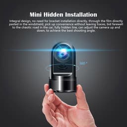 Mini Dashcam - Autocamera - Veilig Rijden - ADAS Rijassistent - 1080p HD - Zwart — thumbnail 4