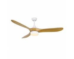 CristalRecord - Plafondventilator Nine big Ø 152 cm hout wit