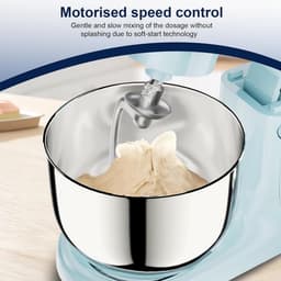 Keukenmachine - Kneedapparaat - Bakken Thuis - 3-in-1 Functionaliteit - 9 Liter Capaciteit - Blauw — thumbnail 4