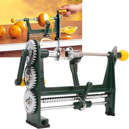 Appelschiller Roestvrij Staal - Fruitschiller Groenteschiller - Snel Fruit Bereiden - Met Veilige Klem - 708 g - Zilverkleurig — thumbnail 2