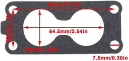 Carburateurpakking - 2 stuks - Compatibel met Kawasaki FH601V/FS641V/FS680V/FH721V - OEM 11060-7024 - Afdichtingsmateriaal - Hoogwaardige kwaliteit - Motorpakking — thumbnail 5