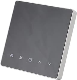 Slimme Thermostaat - Digitale Kamerregelaar - Energie Besparen - Glazen Touchscreen - 7 Dagen Programmeerbaar - Zwart — thumbnail 3