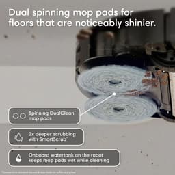 iRobot Roomba Combo Plus 575 Robotic Vacuum Cleaner Black — thumbnail 4