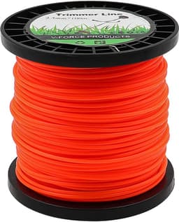 SnelShoppen - Heavy Duty Strimmer Line 2.4mm x 100m - Nylon Trimmerdraad voor Grasmaaier - Ideaal voor Tuinonderhoud en Onkruidbestrijding - Heldere O — thumbnail 1