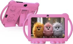 SnelShoppen - Kids Tablet 7 Inch voor Kinderen van 3 Jaar en Ouder, Android 14, 4GB RAM, 32GB Geheugen, Onderwijs Tablet met Ouderlijk Toezicht, Schok — thumbnail 2