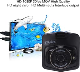 SnelShoppen - Dash Dashcam voor Auto's - 1080P Full HD Dashcam Recorder met 170° Groothoek, Nachtzicht, G-Sensor, Loopopname, Parkeerbewaking, 32GB Ma — thumbnail 5