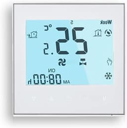Slimme Thermostaat - Verwarming Bediening - Energie Besparen - App Bediening - 5+1+1 Dagen - Wit — thumbnail 1