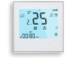 Slimme Thermostaat - Verwarming Bediening - Energie Besparen - App Bediening - 5+1+1 Dagen - Wit
