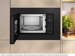 Inbouwmagnetron Zwart - Magnetron Oven - Snel Gerechten Opwarmen - Easy Clean Zelfreiniging - 20 Liter - Zwart — thumbnail 2
