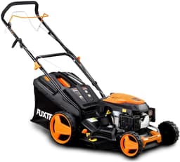 Benzine Grasmaaier - Loopmaaier - Gazon Onderhoud - Achterwielaandrijving - 46 cm Maaibreedte - Zwart — thumbnail 2