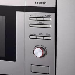 Inbouw Magnetron - Grill Magnetron - Snel Eten Opwarmen - Met Grill Functie - 20 Liter - RVS — thumbnail 2