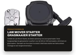 Dailygoods- Startmotor Hoogwaardige Kunststof - Terugloopstarter - Vervanging Grasmaaier - Bosmaaier/Scooter - Eenvoudige Installatie - Lange Levensduur — thumbnail 1