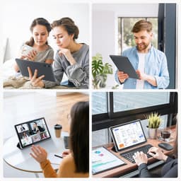 SnelShoppen - 10 Inch Android 16 Tablet met Octa-Core, 1280x800 HD IPS Scherm, 6600mAh, 2.4G 5G WiFi, Bluetooth 5.0, GPS, Ondersteuning Widevine L1, I — thumbnail 5