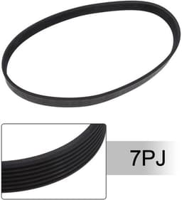 Distributieriem 490mm - Aandrijfriem - Rubber - Sluitlus - 16mm Breedte - Compatibel met QUALCAST Maaiers — thumbnail 2