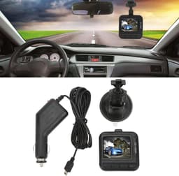SnelShoppen - Dashcam Auto 1080P HD met 1.6 inch Kleuren Scherm, Loopopname, Plastic Metaal, Ideaal voor Auto's en Veiligheid — thumbnail 4