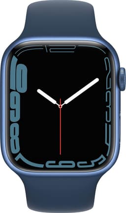 Apple Watch Series 7 OLED 45 mm Blauw GPS — thumbnail 1