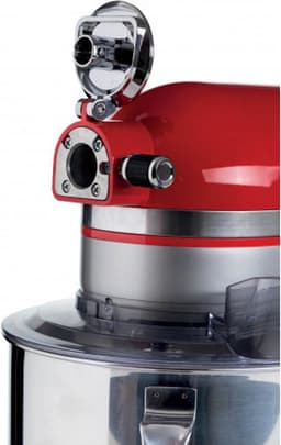 Ariete 1589/00 Moderna Keukenmixer - 1600 Watt - RVS 11 snelheden - 5.5 liter - incl 3 accessoires - Rood — thumbnail 3