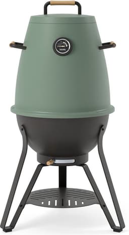 Kandu Cooking 41 kooksysteem - Jungle Green - Vertical Cooking barbecue - Ø58 x H95 cm — thumbnail 1