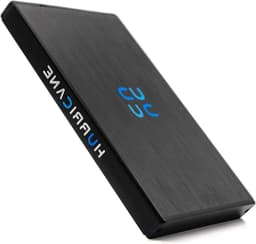 Externe Harde Schijf - Mobiele HDD - Opslag Uitbreiden - Aluminium Behuizing - 1 TB - Zwart — thumbnail 1